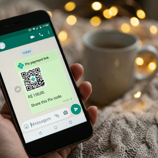 Controle de parcelas e cobranças com link de pagamento seguro.
