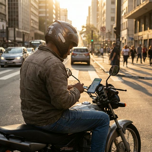 Comerciante no celular gerenciador em fluxo de tempo de Kanban movendo do pendente e finalizado.